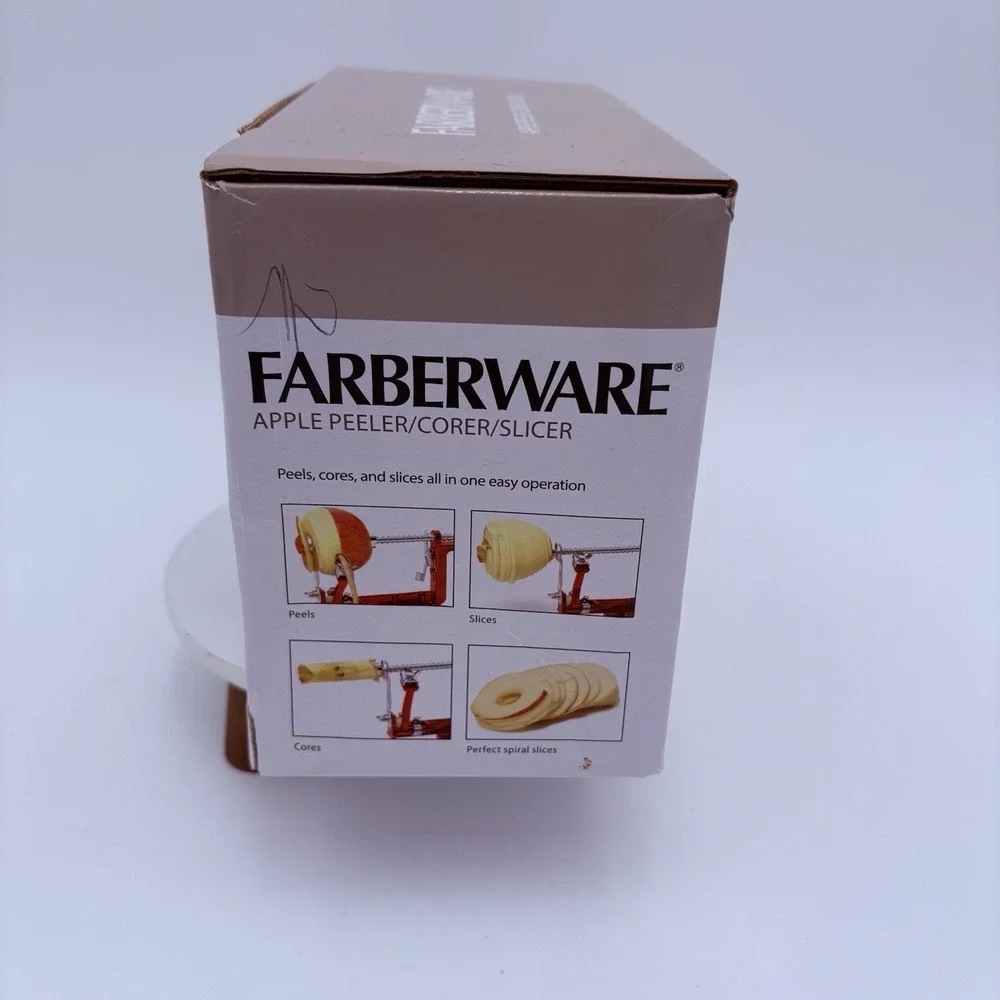 Farberware‎ Apple Peeler/Corer/Slicer Stainless Steel Suction Base